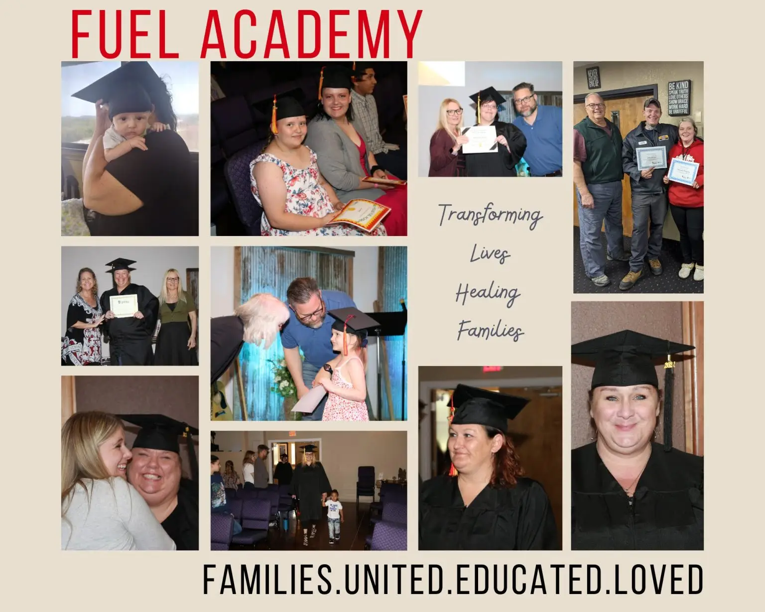 F.U.E.L. Academy Graduation Collage